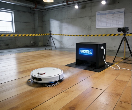 扫地机器人自动回充试验房