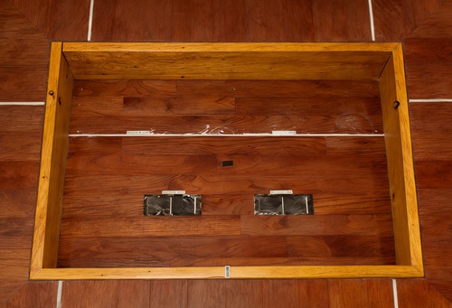 扫地机器人最小间隙测试台